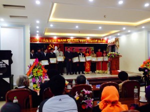 khâu chuẩn bị cho một cuộc hội nghị tại thanh thủy