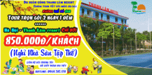 tour du lịch trọn gói thanh lâm resort