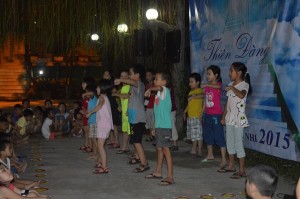 văn nghệ trại hè tại Thanh Lâm Resort